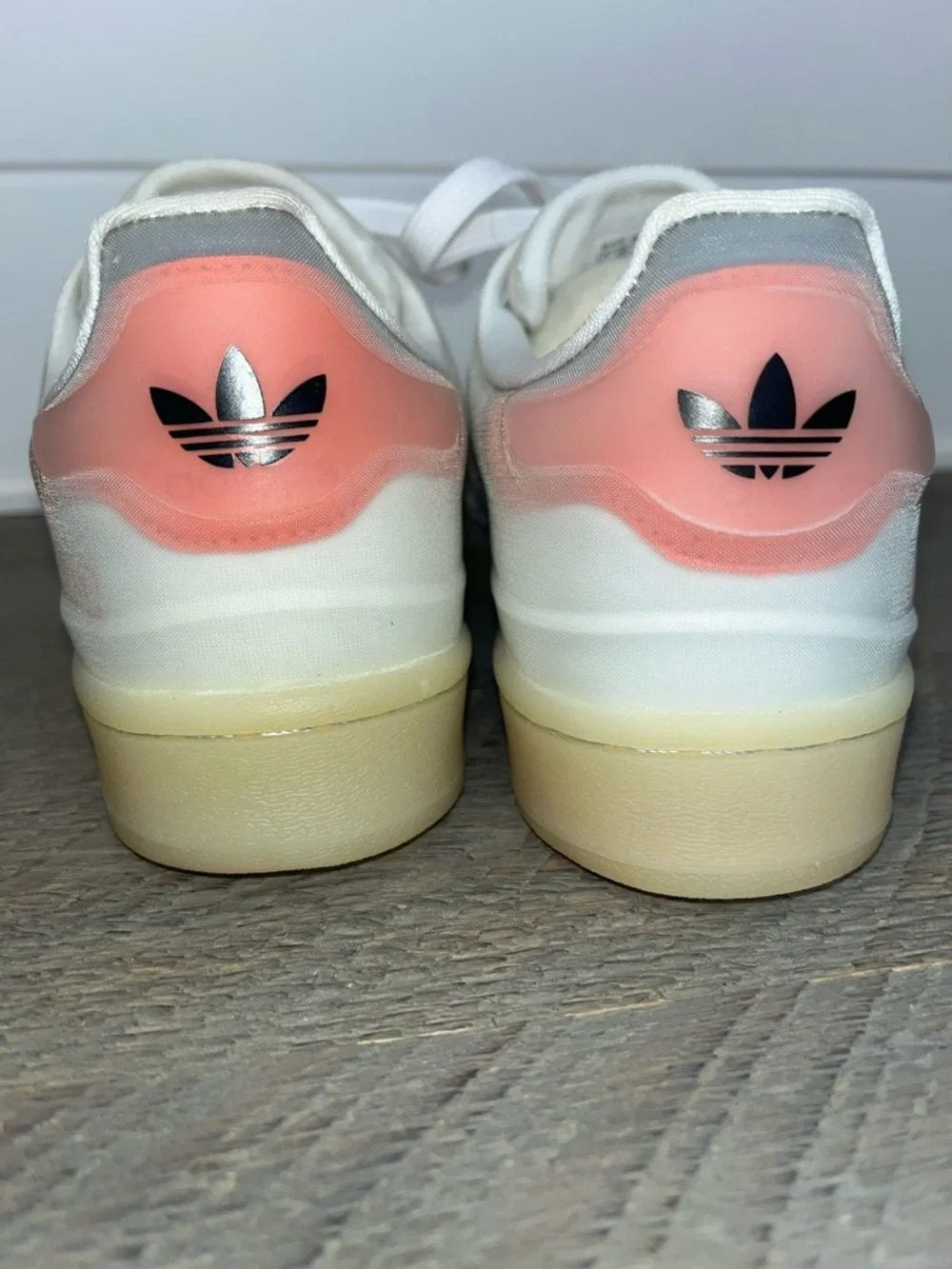 Adidas Superstar Futureshell 'White Semi Solar Red' - Men's 5.5 Women's 7 - Picture 6 of 8